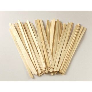 Bastoncini in legno miscelatori 18cm 100 pezzi