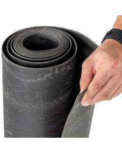 Gomma antivibrazione, foglio base 2mm 25x100cm PGB01 per muro, soffitto