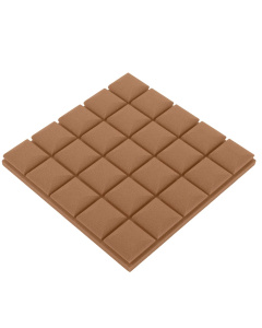 Pannello acustico marrone CUBO 50x50 cm spessore 5cm