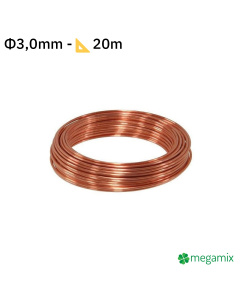 Filo di rame &Phi;3,0mm 20m