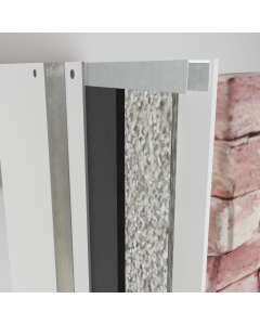 Kit per l'isolamento acustico delle pareti - sistema di isolamento acustico con telaio