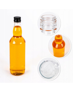 Bottiglia di vetro 500ml 24cm MONOPOL