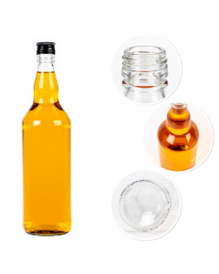 Bottiglia di vetro 700ml 28cm MONOPOL
