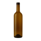 Bottiglia di vetro per vino 750ml marrone