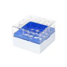Scatola criogenica per congelamento, 25 posti, 1,8 ml – PC, -190 a +121 °C, autoclavabile