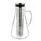 Beuta di Erlenmeyer in vetro con collo largo e manico, 1600 ml – BORO 3.3
