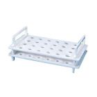 Statív na skúmavky Eppendorf 1,5/2,0 ml, 24 miest, PC, biely