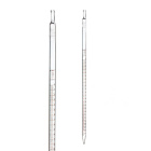 Pipetta multicanale, 25 ml, classe B, scala marrone, "0" in alto