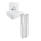 Cuvetta PS 1,5 ml SEMI-MICRO, foro rotondo, polistirene ottico, confezione da 100 pz