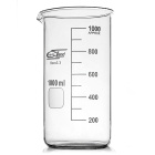 Becher alto con beccuccio, 600 ml, vetro borosilicato (BORO 3.3), ISO 3819, DIN 12331