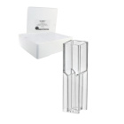 Cuvetta PS 1,5 ml SEMI-MICRO, apertura quadrata, polistirene ottico, confezione da 100 pezzi