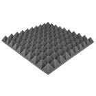 Pannello acustico in schiuma fonoassorbente PIRAMIDE 50mm 50x50cm ignifugo
