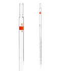 Pipetta multicanale, 1 ml (0,01 ml), classe AS, scala marrone, con certificato – GLASSCO