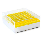 Scatola criogenica per congelamento, 81 posti, 1,8 ml – PC, -190 a +121 °C, autoclavabile