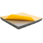 Pannello acustico autoadesivo grigio CUBO 50x50 cm spessore 5cm