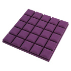 Pannello acustico viola CUBO 50x50 cm spessore 5 cm