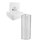 Cuvetta PS 4,5 ml standard, apertura quadrata, polistirene ottico, confezione da 100 pezzi