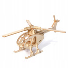 Modello 3D in legno elicottero