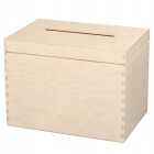 Scatola di legno 29x20x21cm scatola per matrimonio buste