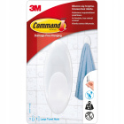 Porta ganci grande per bagno e 2 strisce adesive