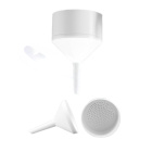 Imbuto Buchner in PP, diametro 80 mm – volume 165 ml, da laboratorio, per filtrazione