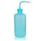Ugello in PE-LD, 500 ml, blu – collo stretto, GL28