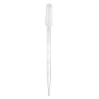 Pipetta di Pasteur con marcatura, 5,0 ml, PE, trasparente – 100 pz