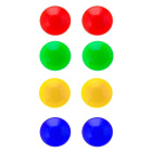 Magneti colorati 8 pezzi 20mm rotondi
