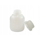 Bottiglia 100ml HDPE e tappo con chiusura trasparente
