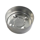 Contenitori in alluminio 37x15mm per candele a tè 10 pezzi