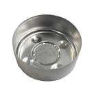 Contenitori in alluminio 57x22mm per candele da tè 10pz