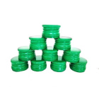 Tappo a vite in alluminio 28/18 mm 50 pezzi verde