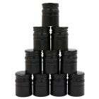 Chiusura a vite in alluminio 30/44 mm 50 pezzi nero lungo
