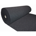 Tessuto non tessuto in feltro morbido grigio scuro 3mm 150x50cm 400g/m²