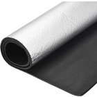 Schiuma isolante guarnizione impermeabile con alluminio 32mm 25x100cm ISOLMAT M32BH