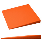 Pannello acustico arancione KLIN inclinato 50x50 cm spessore 5cm