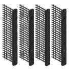 Perni per tessuto agricolo 100pz 12,5 cm neri