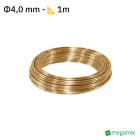 Filo di ottone Φ4,0 mm 1m