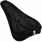Coprisella per bicicletta in gel 280x175mm nero