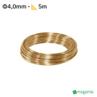 Filo di ottone Φ4,0mm 5m