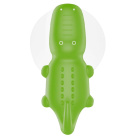 Appendiabiti da parete con ventosa Coccodrillo verde