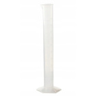 Cilindro dosatore PP 100ml vetro calibrato a rilievo