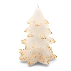 Candela decorativa albero di Natale 12x9cm piccola