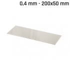 Lamina alpaca (argento nuovo) 200x50x0,4mm