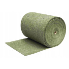 Zerbino fonoassorbente in feltro poroso senza colla 10mm 100x100cm verde
