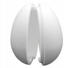 Uovo in polistirolo 30cm per decorazione