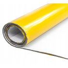 Schiuma autoadesiva 5mm 25x100cm pellicola bianca per insonorizzazione LT5