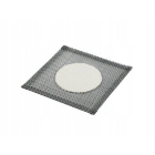 Rete con disco in ceramica 140x140 mm da laboratorio