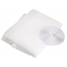 Zanzariera per finestra 180x150cm + velcro bianco