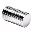 Magnete cilindrico in neodimio forte 10x1mm 10pz